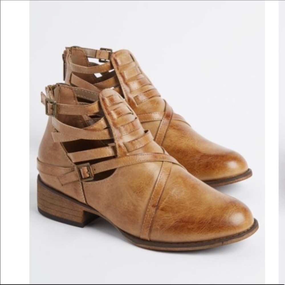 Strappy Ankle Boots